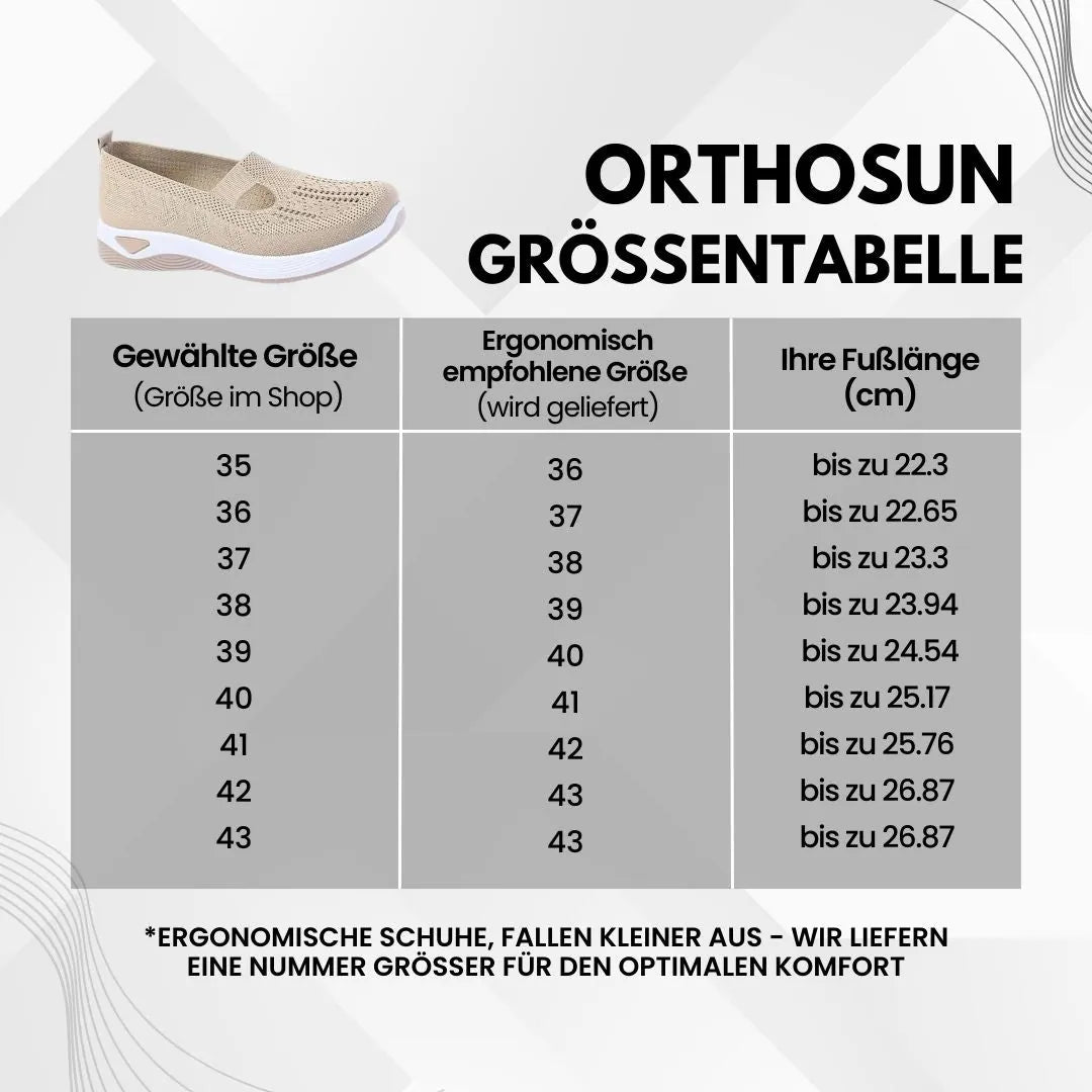 Orthopädische Damen-Komfortschuhe | Atmungsaktiv · Rutschfest