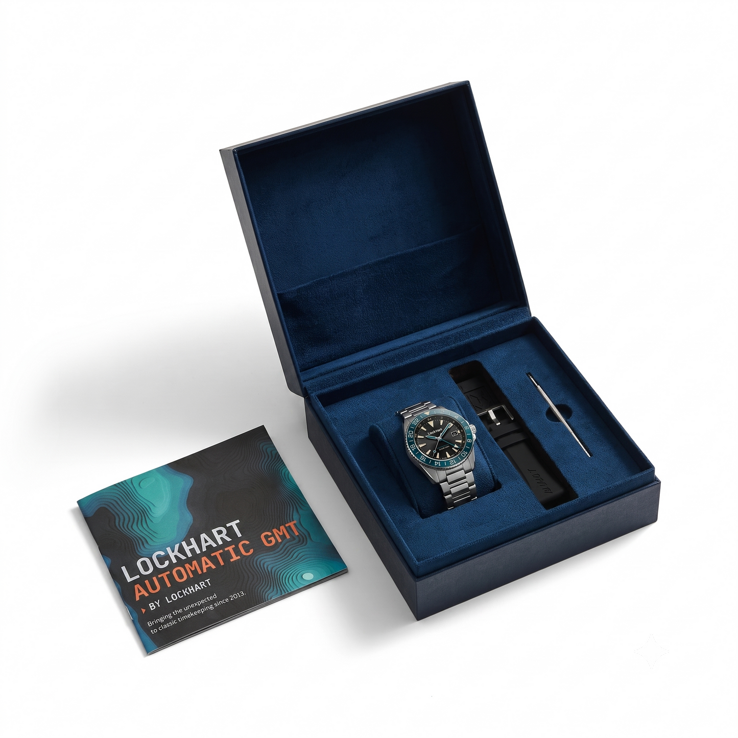 LockHart Longitude | 42mm | Arctic Teal