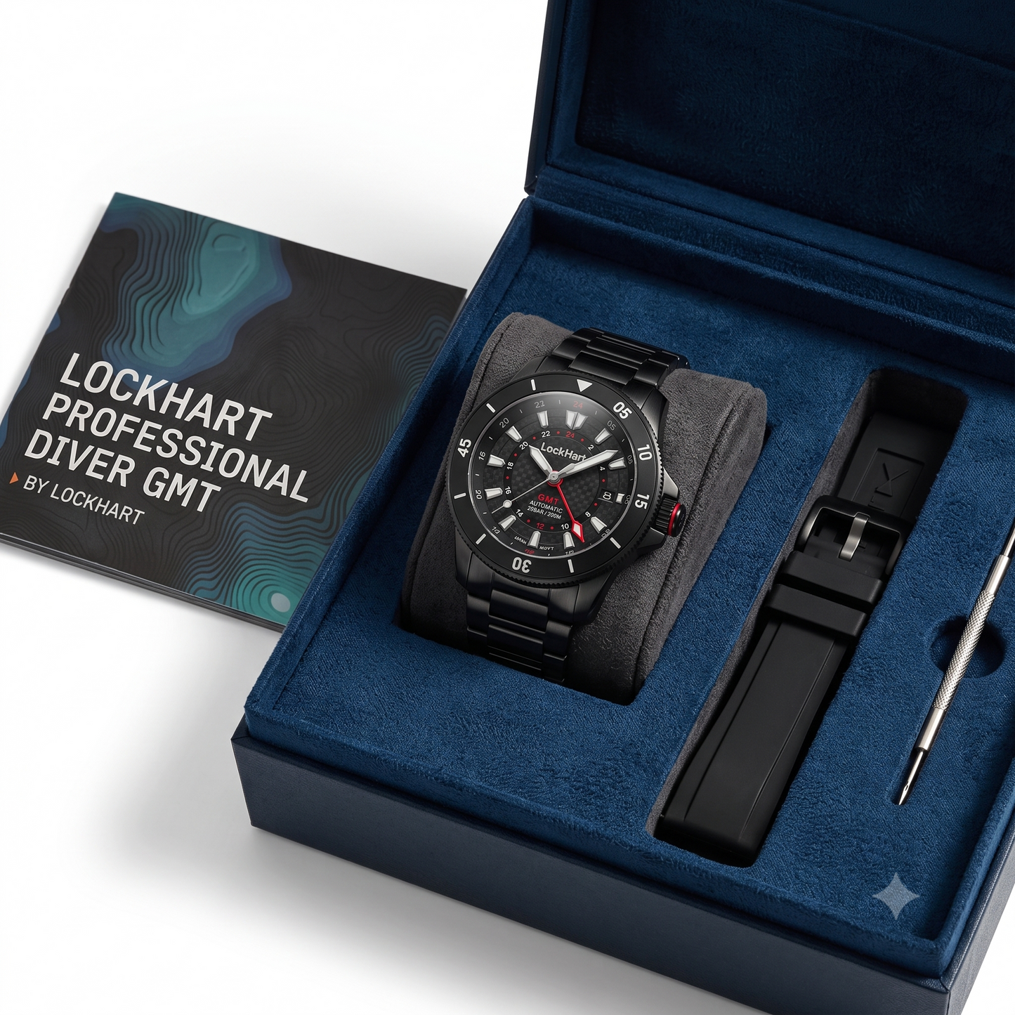 LockHart Voyager | 42mm | Phantom Black