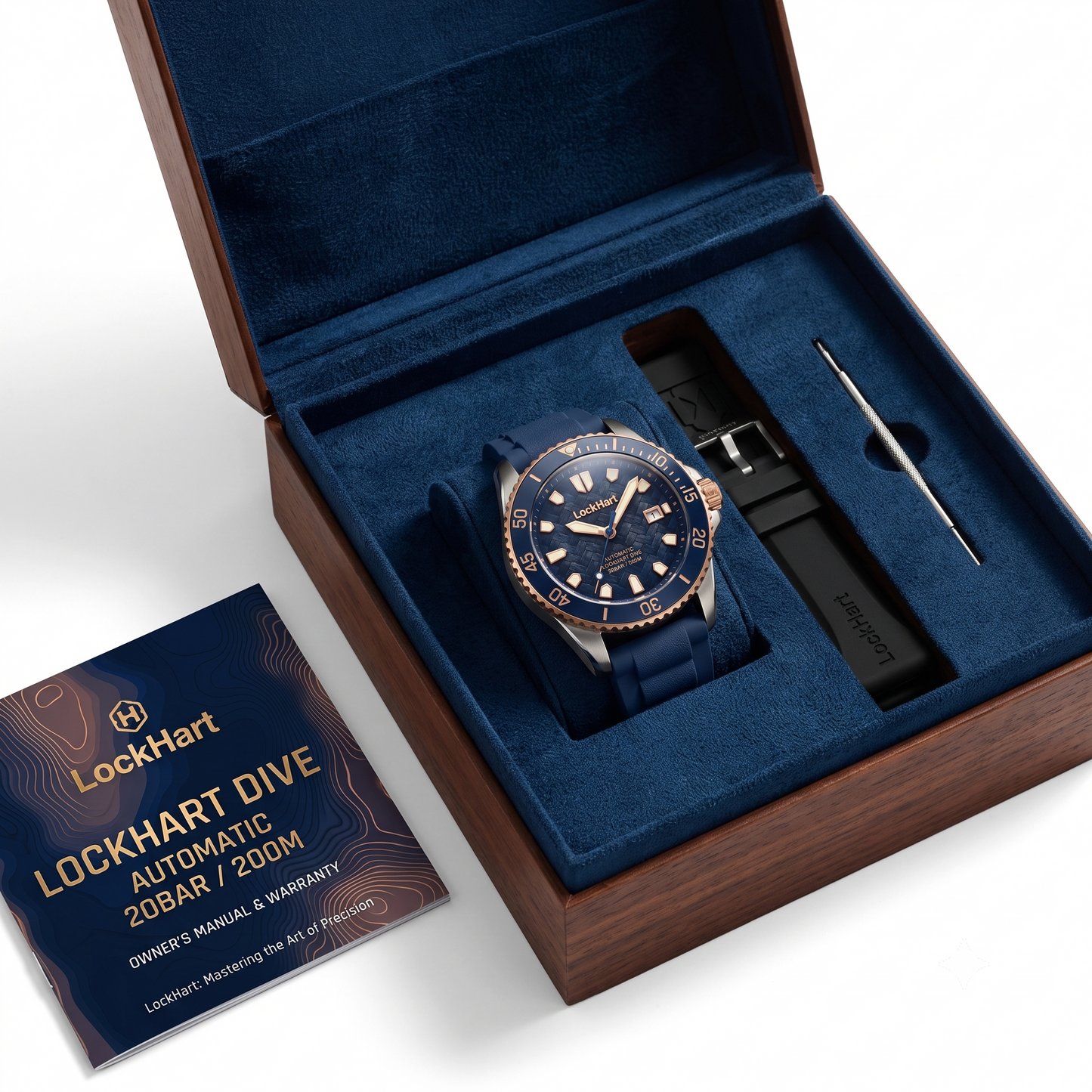 LockHart Atlas | 40mm | Riptide Navy