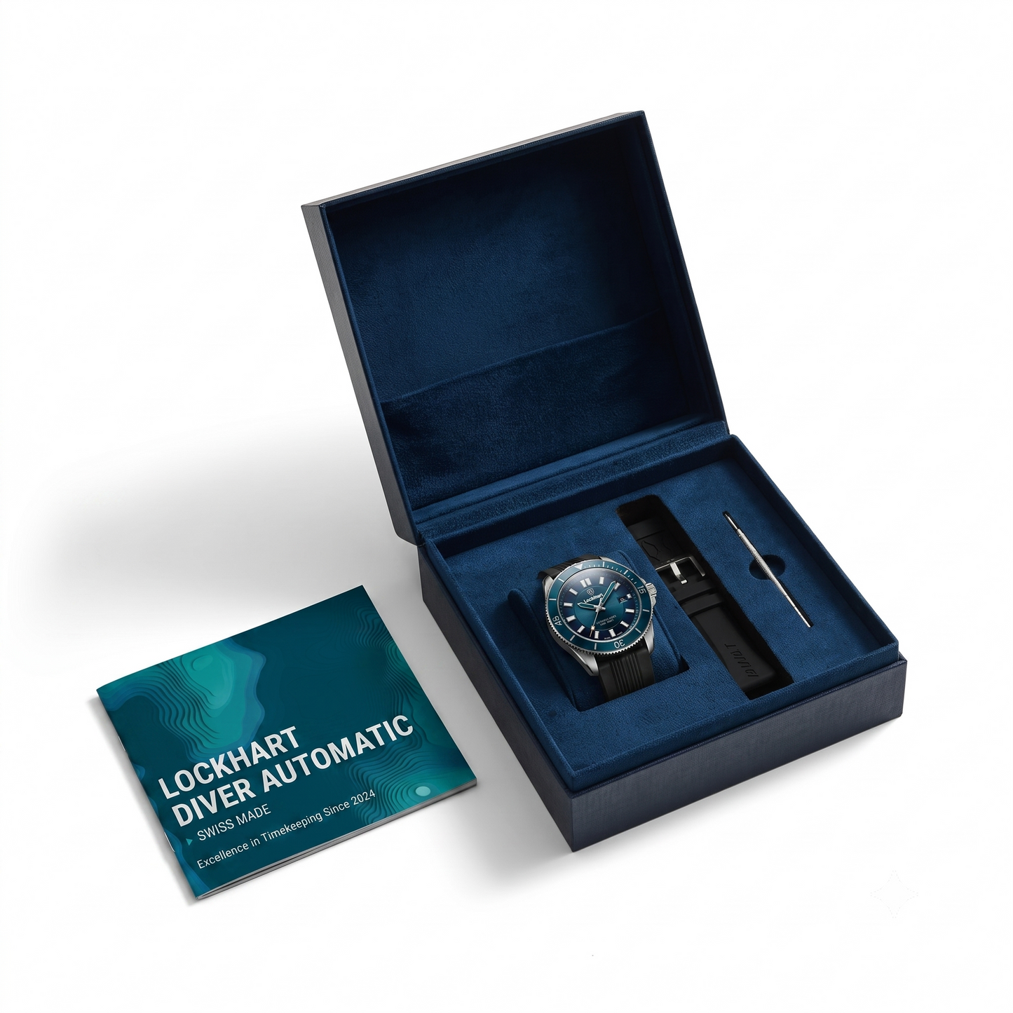 LockHart Meridian | 40mm | Baltic Blue