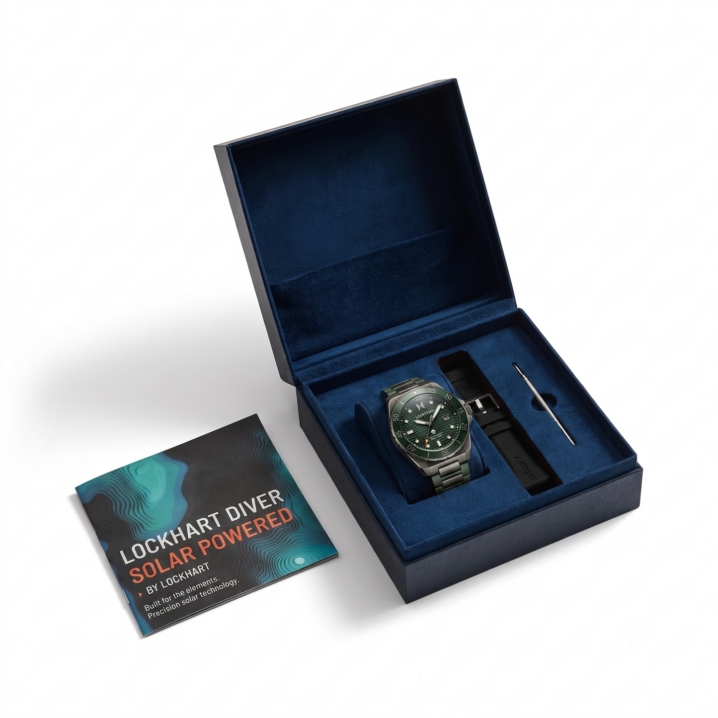 LockHart Horizon | 40mm | Emerald Green
