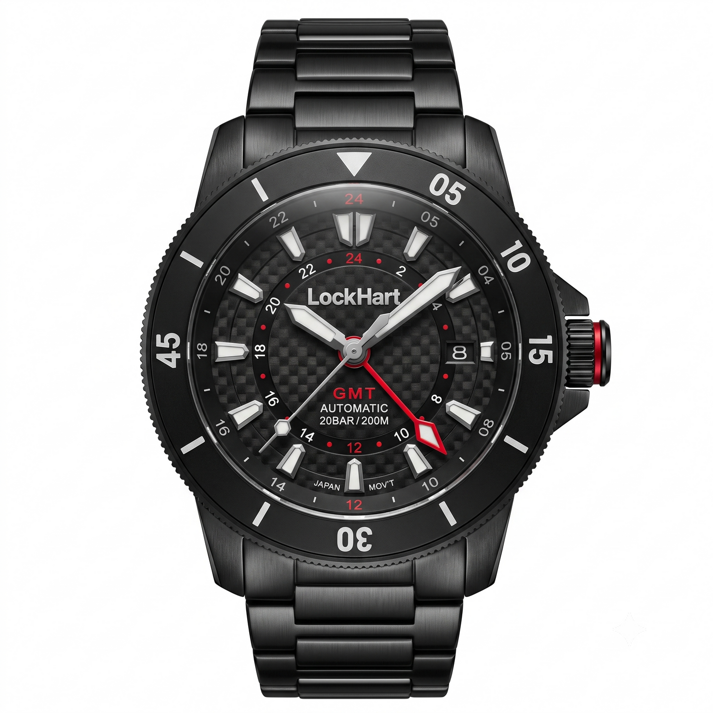LockHart Voyager | 42mm | Phantom Black