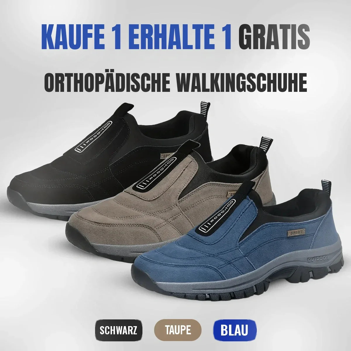 Kaufe 1, Erhalte 1 Gratis – OrthoStep Orthopädische Schuhe