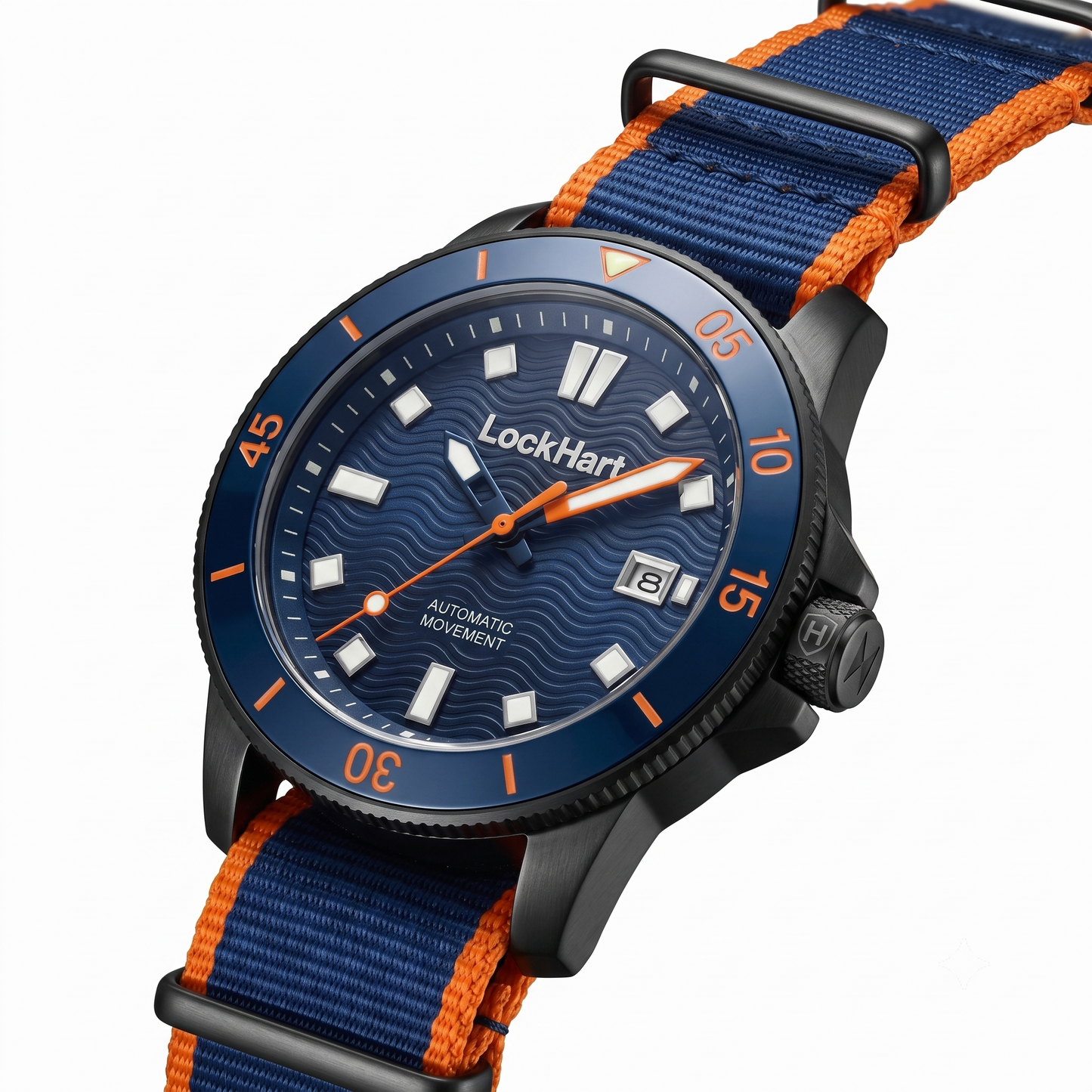 LockHart Mariner | 40mm | Ocean Flame