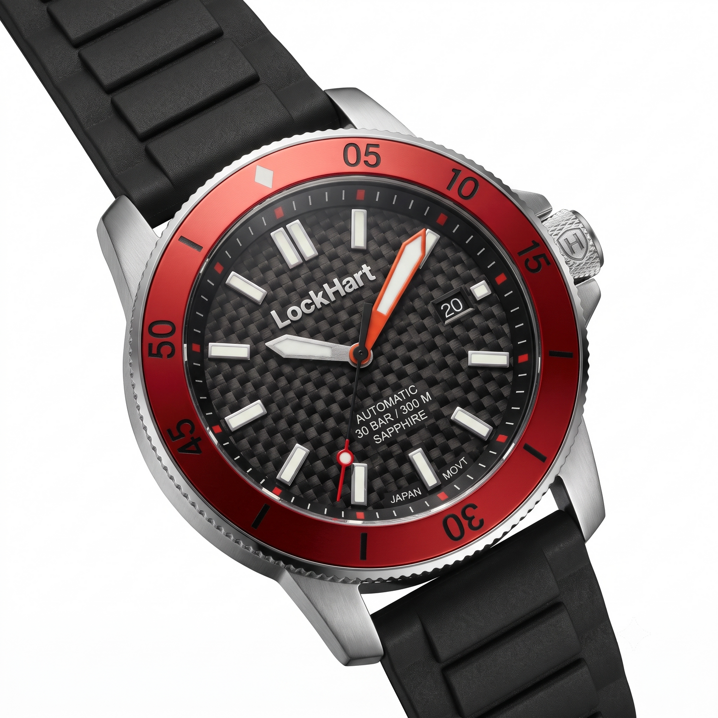 LockHart Atlas | 40mm | Ember Red