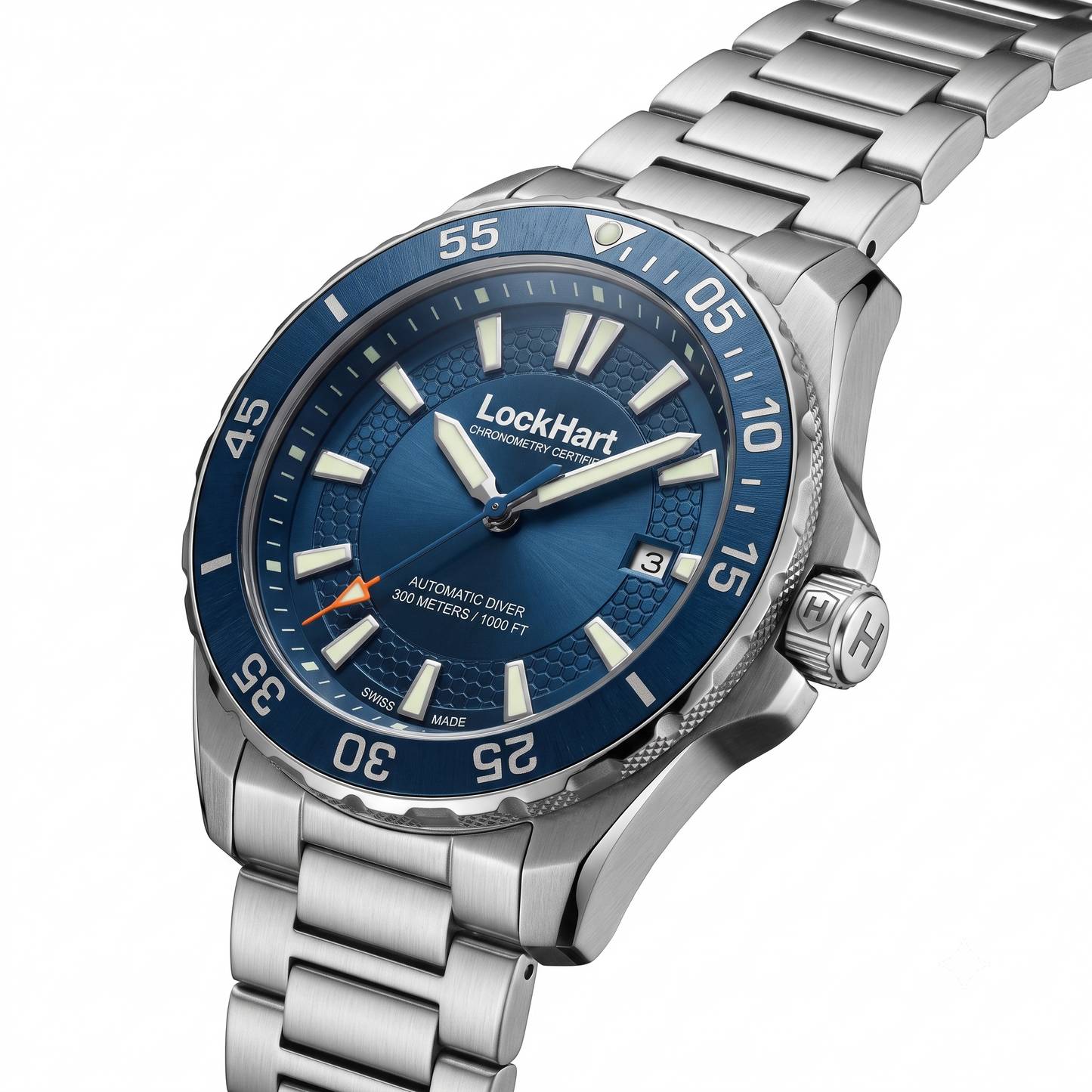LockHart Vector | 40mm | Azure Blue