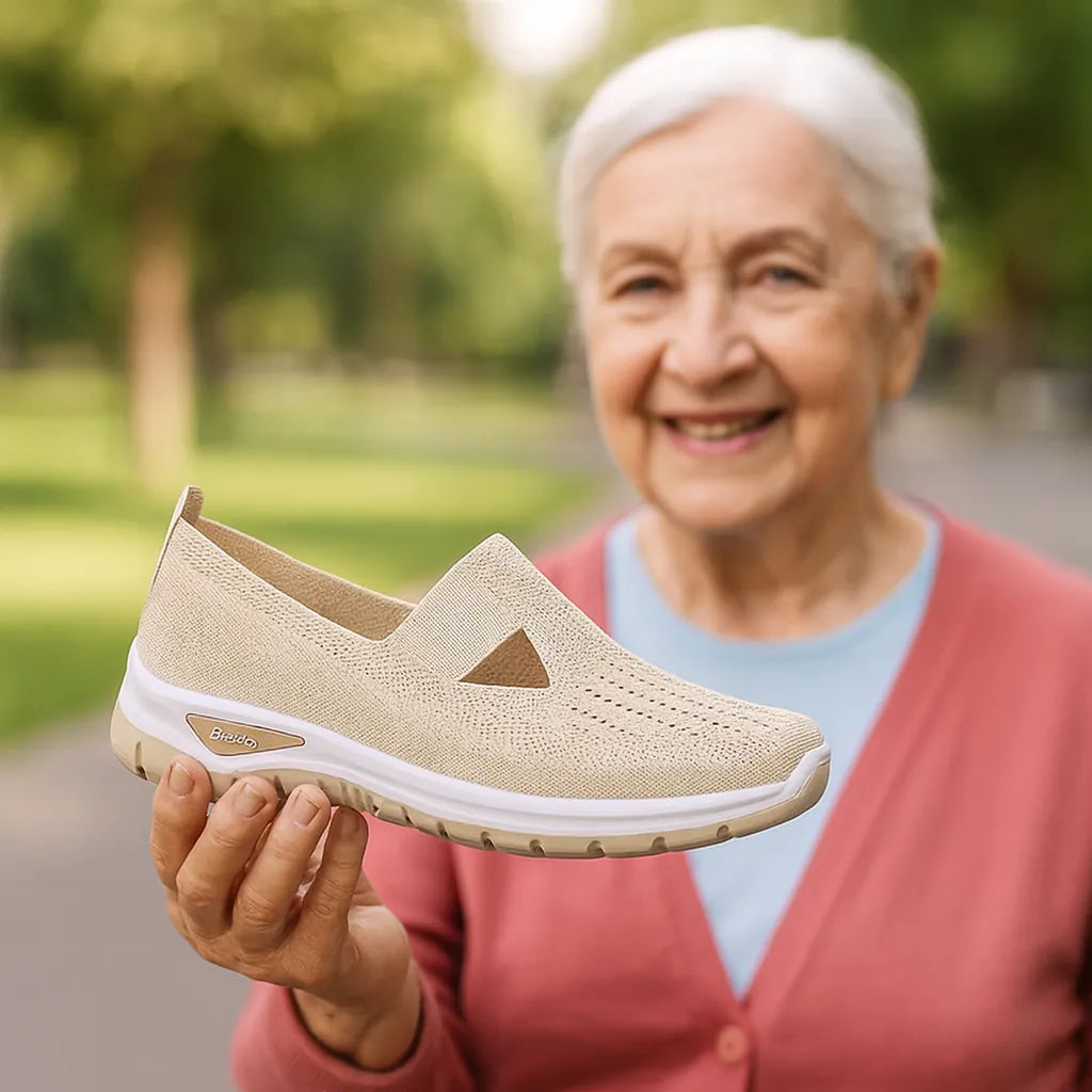 Orthopädische Damen-Komfortschuhe | Atmungsaktiv · Rutschfest