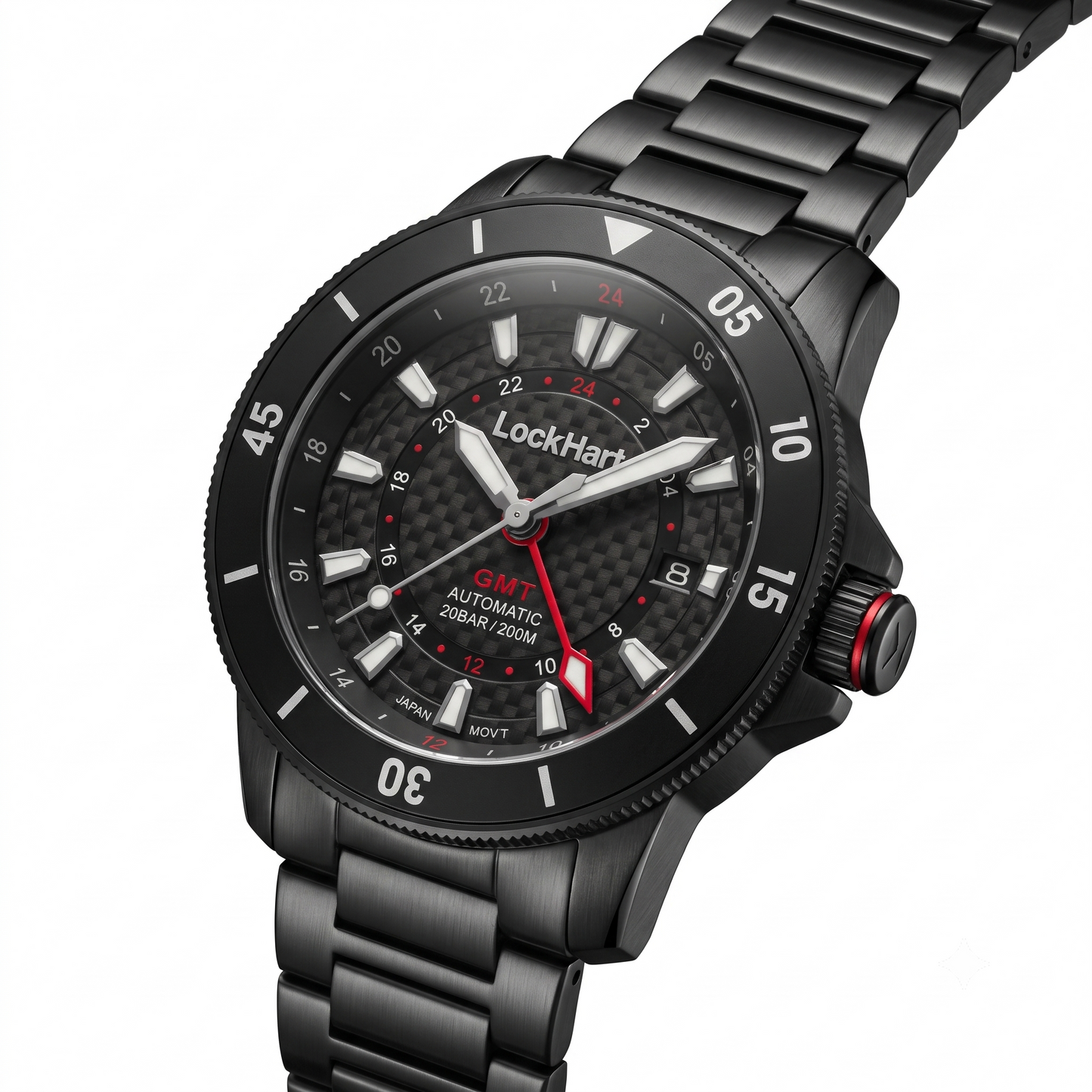 LockHart Voyager | 42mm | Phantom Black