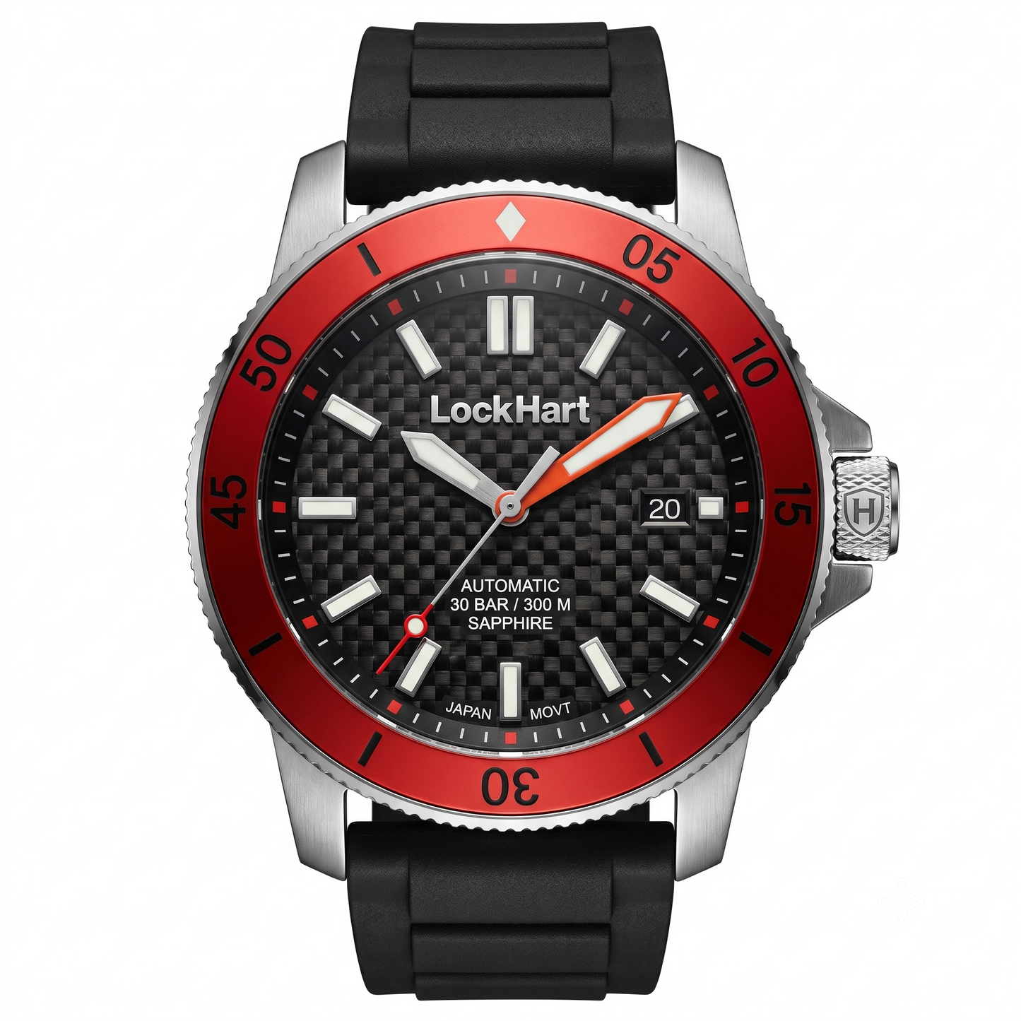 LockHart Atlas | 40mm | Ember Red