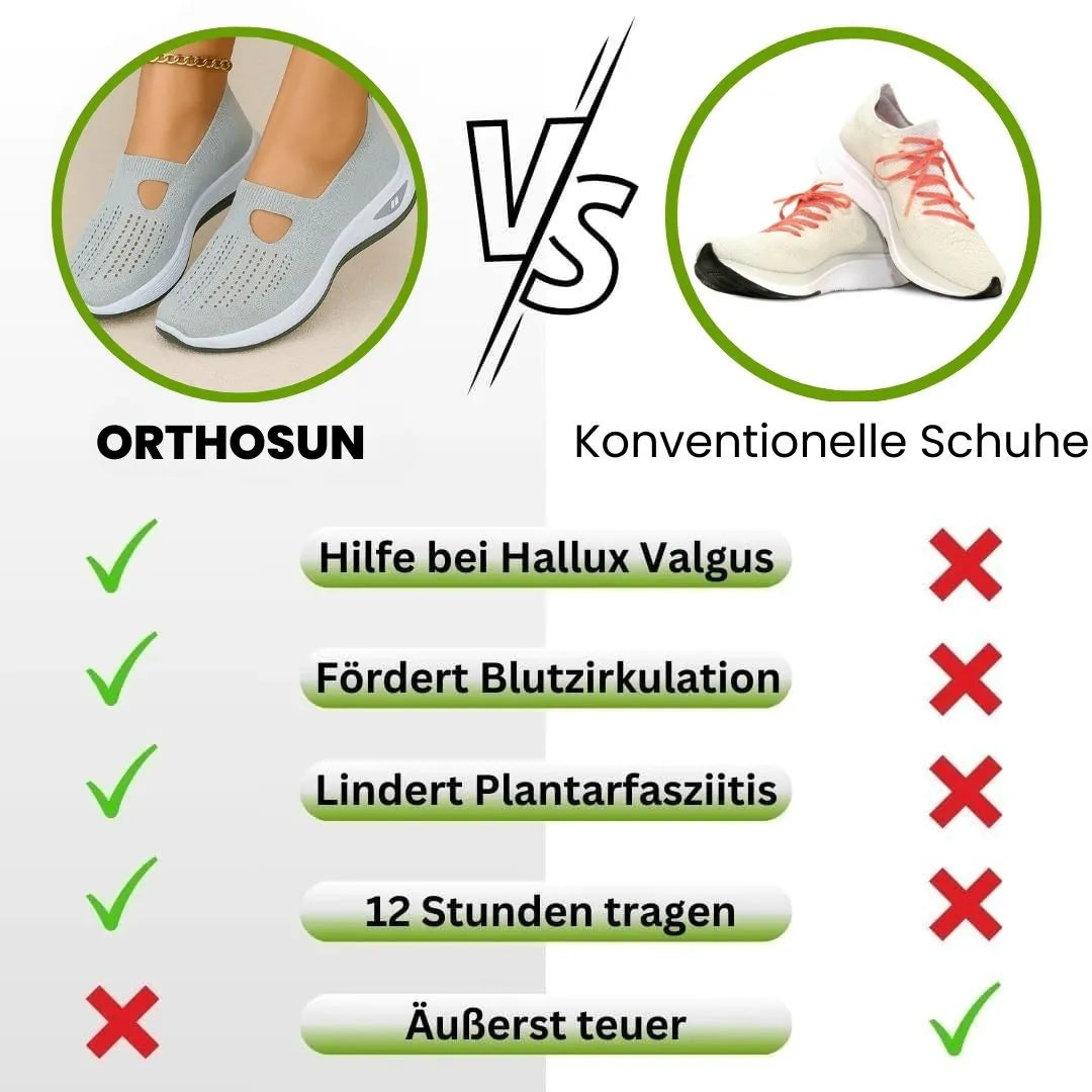 Orthopädische Damen-Komfortschuhe | Atmungsaktiv · Rutschfest