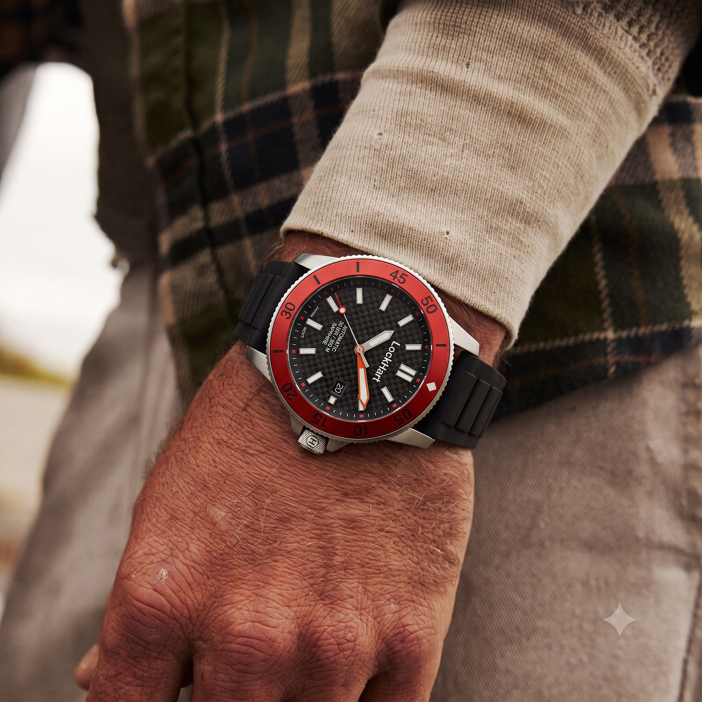 LockHart Atlas | 40mm | Ember Red