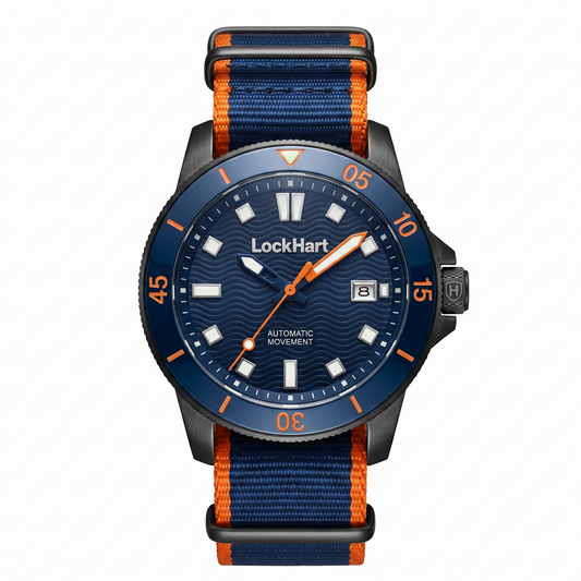 LockHart Mariner | 40mm | Ocean Flame