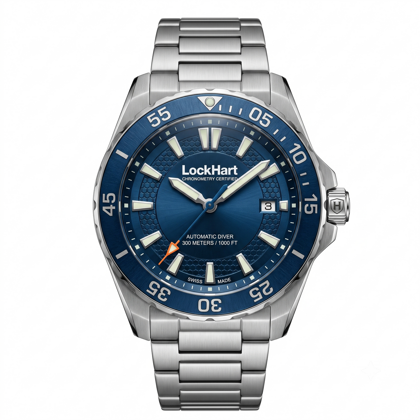 LockHart Vector | 40mm | Azure Blue