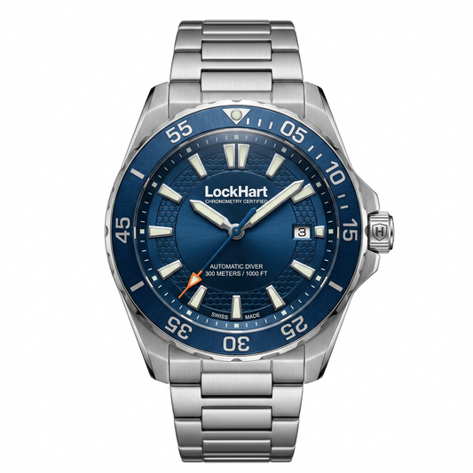 LockHart Vector | 40mm | Azure Blue