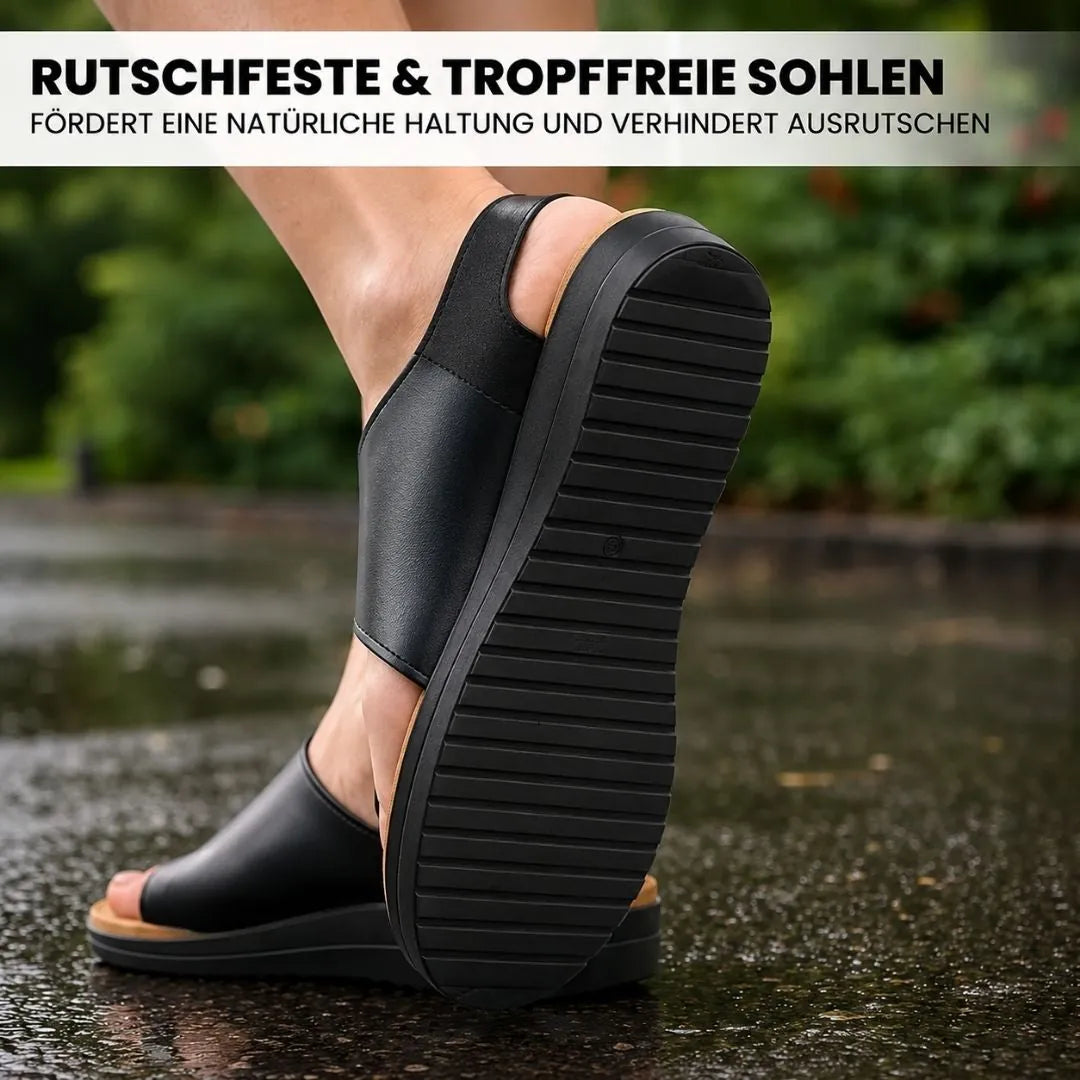 Orthopädische Damen-Pantoletten | Ergonomisches Fußbett · Rutschfest